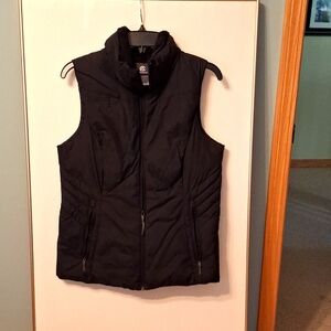 Black Quilted Vest